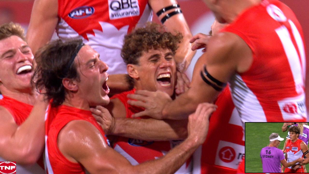Swans’ 35-year record sends flag statement as Blues star admits teammates went too far — 3-2-1