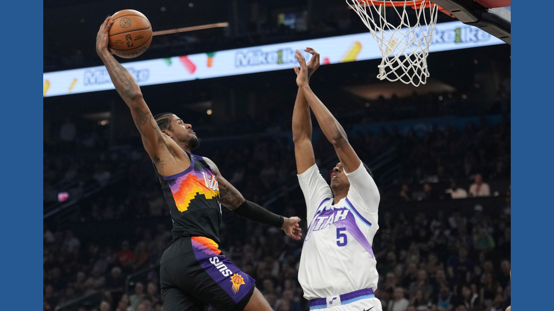 Green scores 31 points and Suns open up big lead early en route to a 134-109 rout of Jazz