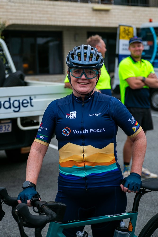 Una Flynn is a high school counsellor participating in her second Hawaiian Ride for Youth.