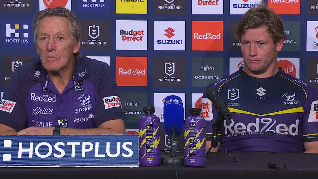 Craig Bellamy press conference, Harry Grant, Melbourne Storm vs Brisbane Broncos, Round 3
