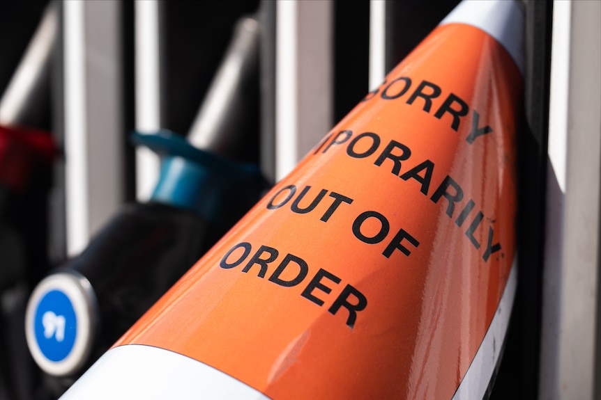 Fuel prices advertised at more than $2.50 a litre at Ampol petrol station.