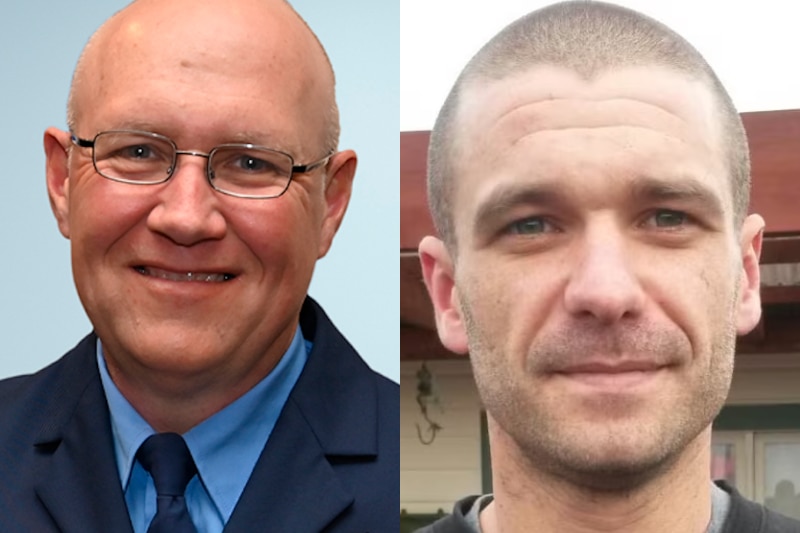 Keith Smith and Leigh Sushames composite image.