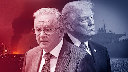 Donald Trump’s war in Iran is not popular in Australia.