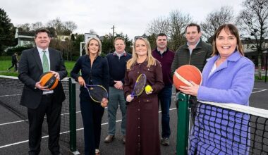 Ballydehob tennis courts and playground reopen after upgrade works