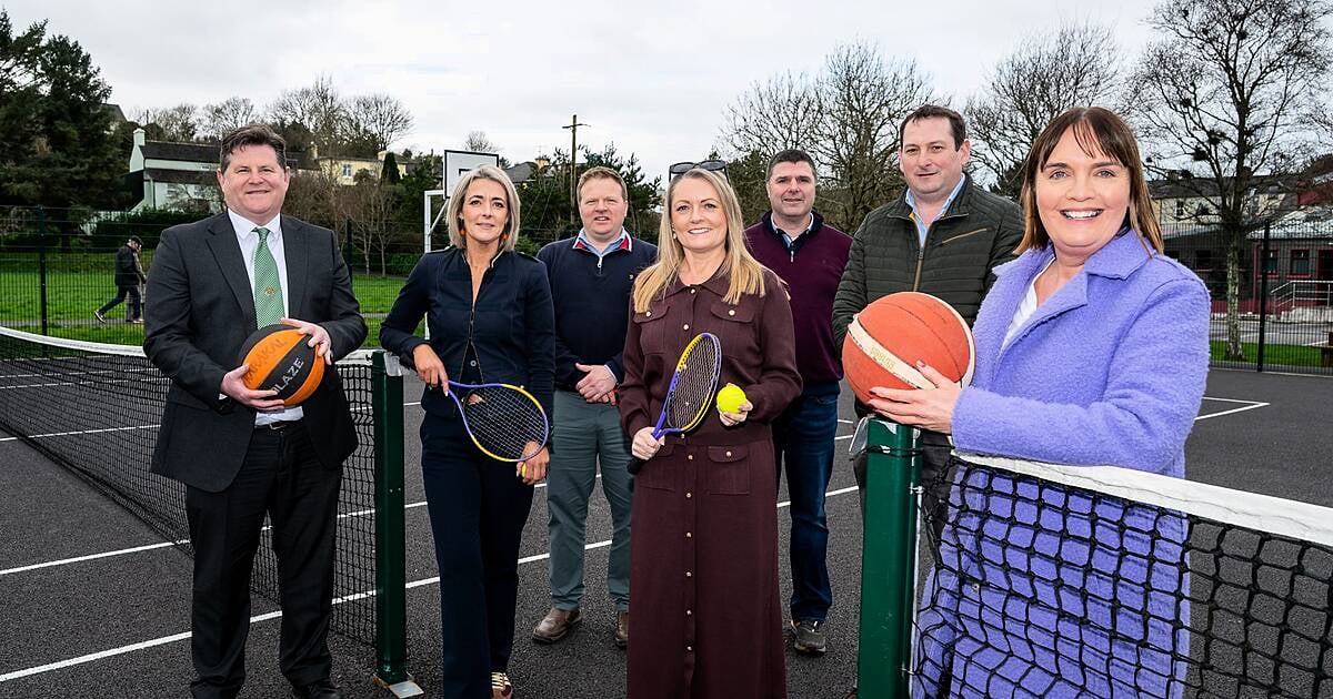 Ballydehob tennis courts and playground reopen after upgrade works