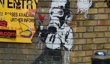 Banksy Art in Brick Lane, East End