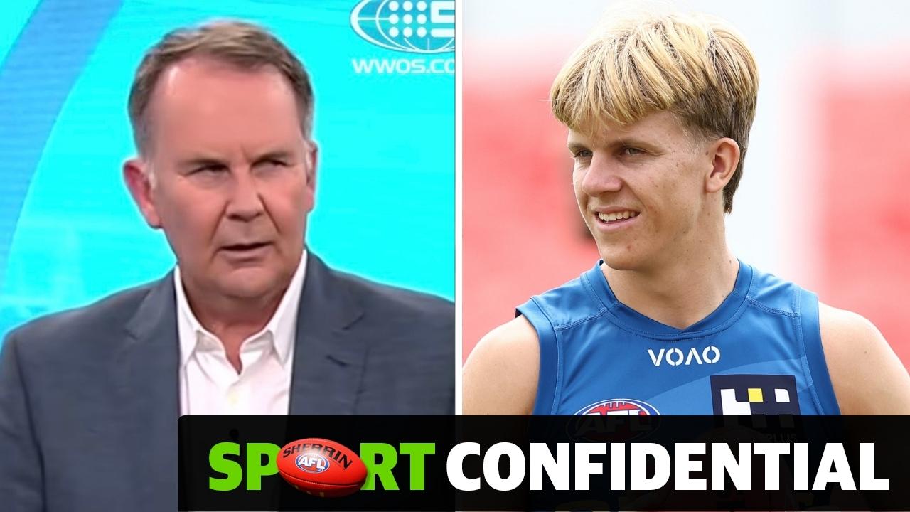 Tony Jones storms off set after Zeke Uwland’s Bec Judd joke