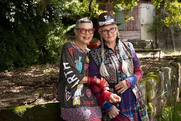 “We’ve never really thought of ourselves as ‘women artists’,” says Kee (left) of her work with Jackson. “We’ve always been just two women working together creatively.”