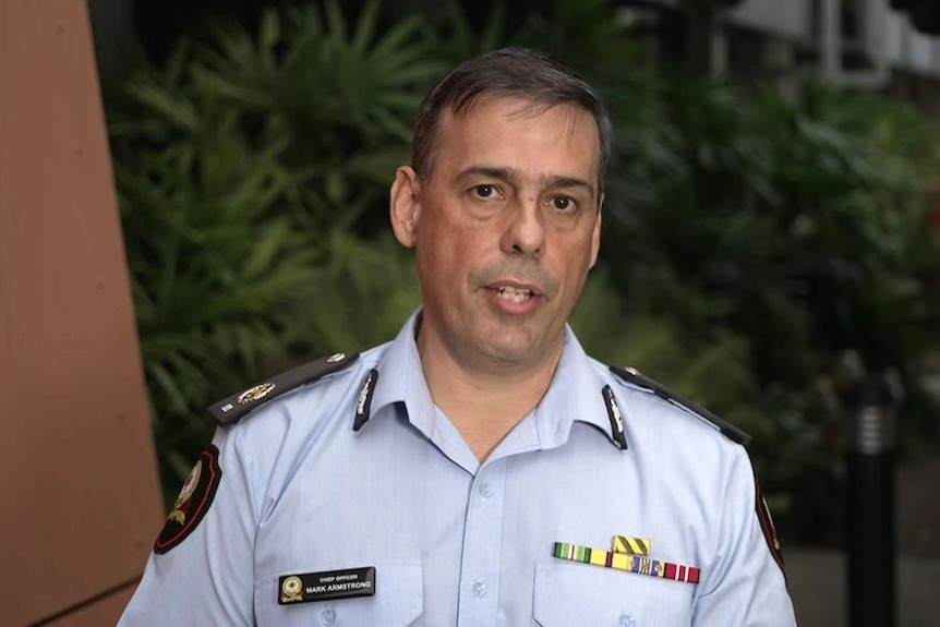 QLD ses chief officer speaking