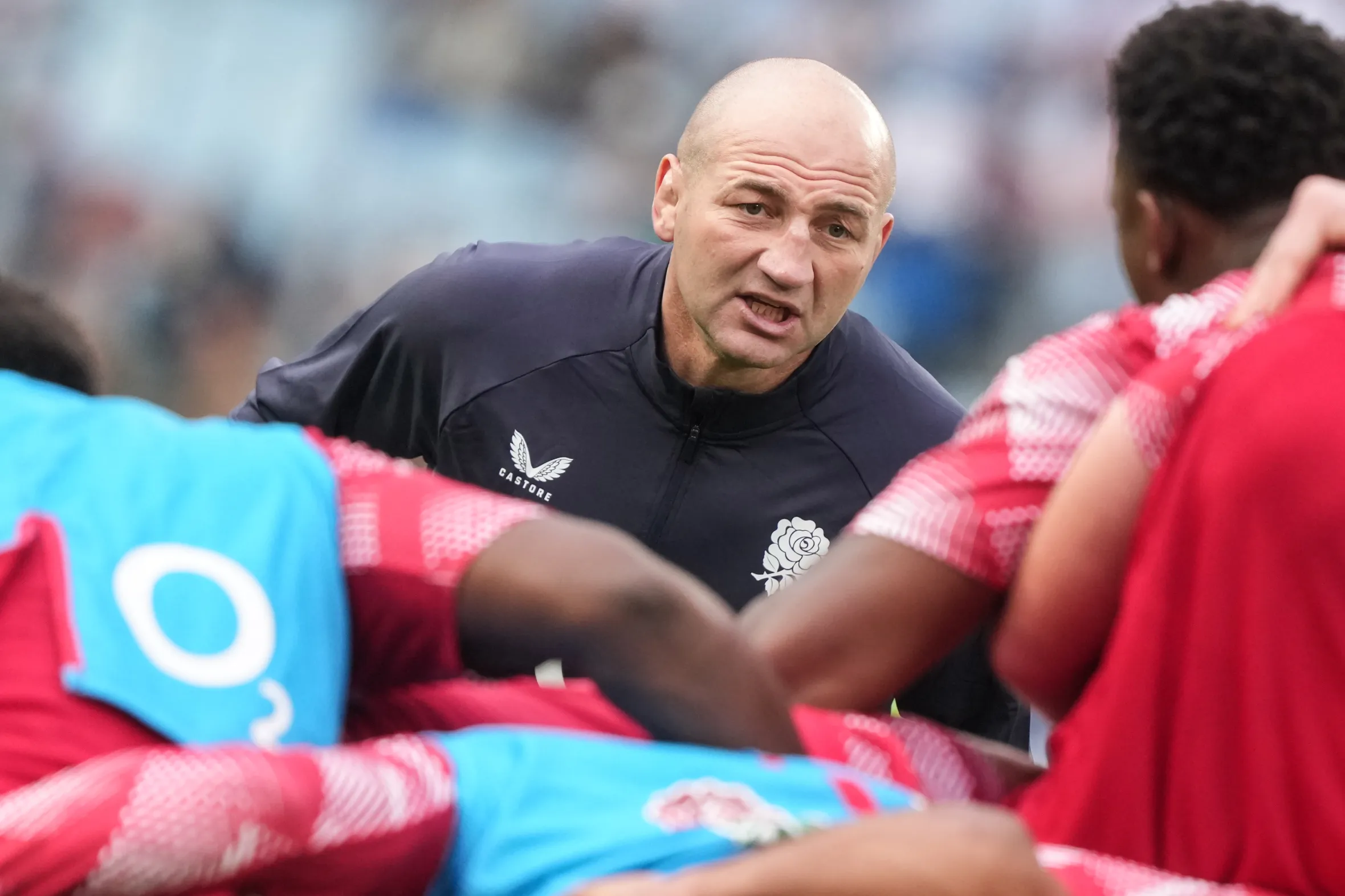 Steve Borthwick, head coach of England, during the Six