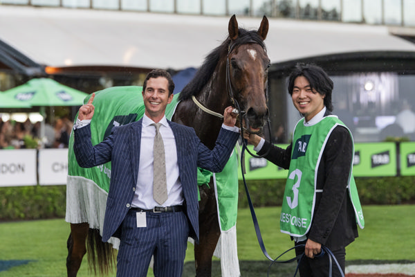 Michale Kent Jr was at Rosehill with Guest House, while Mick Price elected to stay in Melbourne - image Bradley Photos 