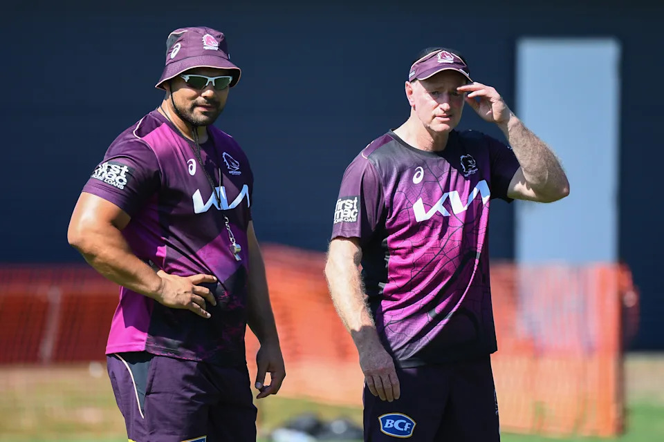 Michael Maguire (pictured right) is in the headlines again at the Broncos.