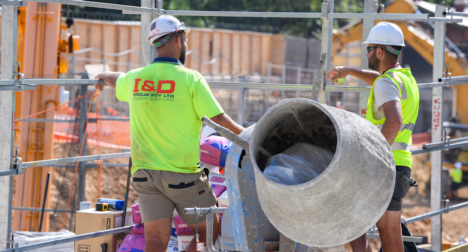 Construction housing workers