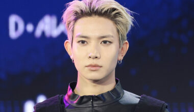 Heeseung of boy band Enhypen poses during a red carpet event for the D Awards 2026 at Korea University in Seongbuk District, central Seoul, on Feb. 11. [NEWS1]