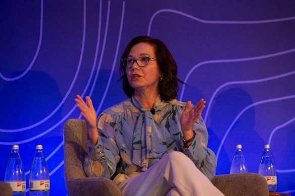 Tania Constable, Minerals Council of Australia chief executive, at the Financial Review Mining Summit 2025 in Perth.