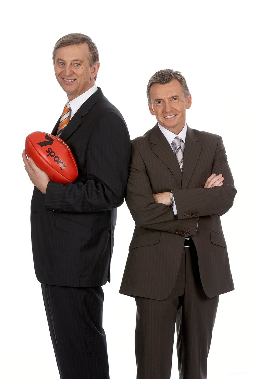 Dennis Cometti and Bruce McAvaney.