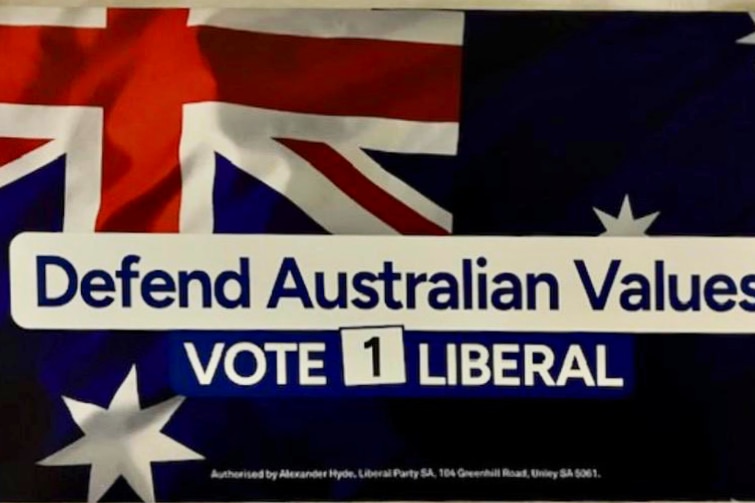 A flyer attacking Labor member for the SA state seat of Light Tony Piccolo.