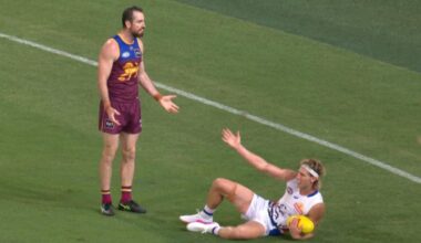 Brisbane nightmare as late drama sparks shock upset at home to Western Bulldogs