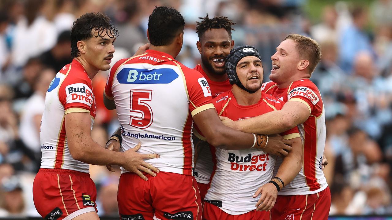 Cronulla Sharks vs Dolphins score, result, highlights, Hamiso Tabaui-Fidow, Nicho Hynes, Isaiya Katoa