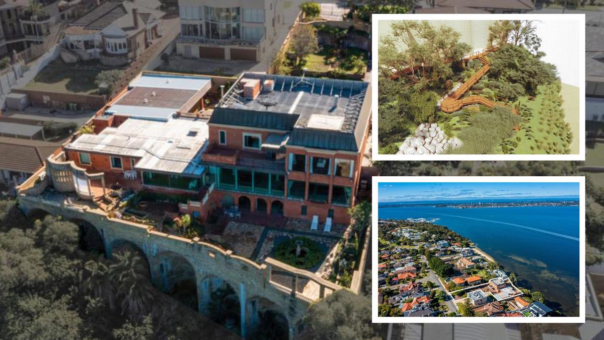 Matthew James Fry, Anna Katarzyna Fry given approval to build staircase from Dalkeith mansion to Swan River