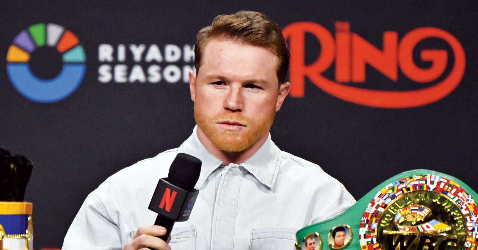 Canelo says there is no debate who the greatest boxer of all time is
