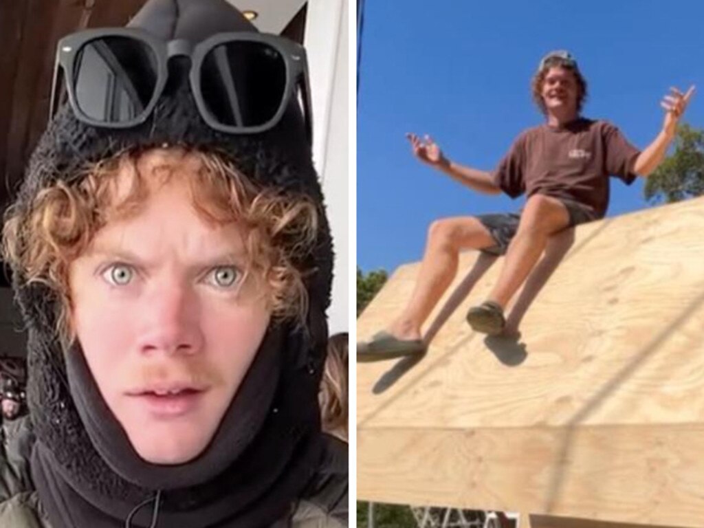 Influencer Michael Drake builds tiny home on his ute