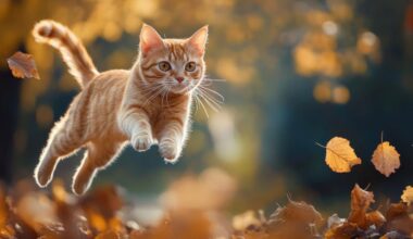 Scientists Reveal How Cats Twist Midair to Land on Feet