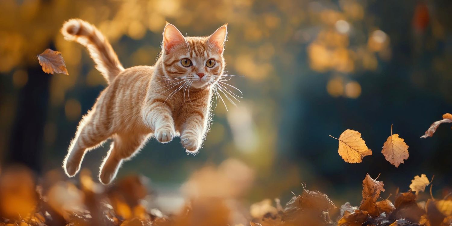 Scientists Reveal How Cats Twist Midair to Land on Feet