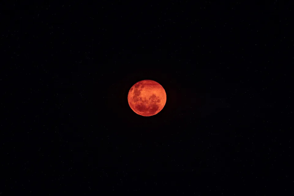 A blood moon. 