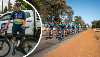 150 West Australians cycling over 700km from Albany to Perth to fundraise for youth mental health