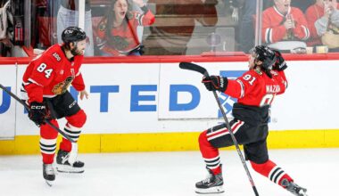 NHL roundup: Blackhawks and Kings pick up overtime wins, Caps score seven against Flames