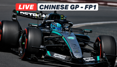 LIVE: Russell sets ominous Mercedes pace in sole China practice ahead of Sprint Qualifying