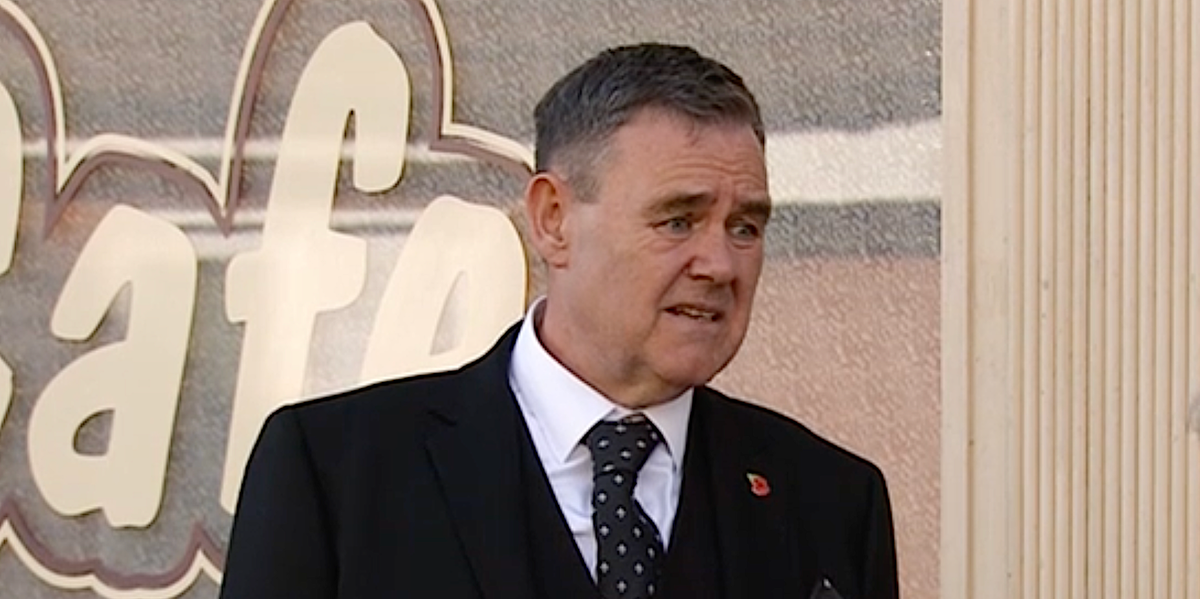 Coronation Street reveals George's despair as smear campaign escalates