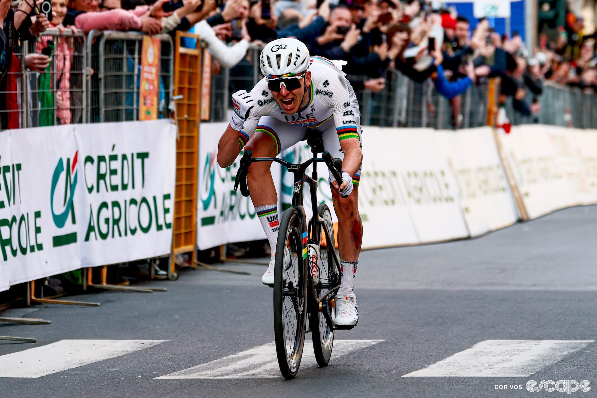 Another Monument falls as Pogačar comes back from a crash to win a truly epic Milan-San Remo