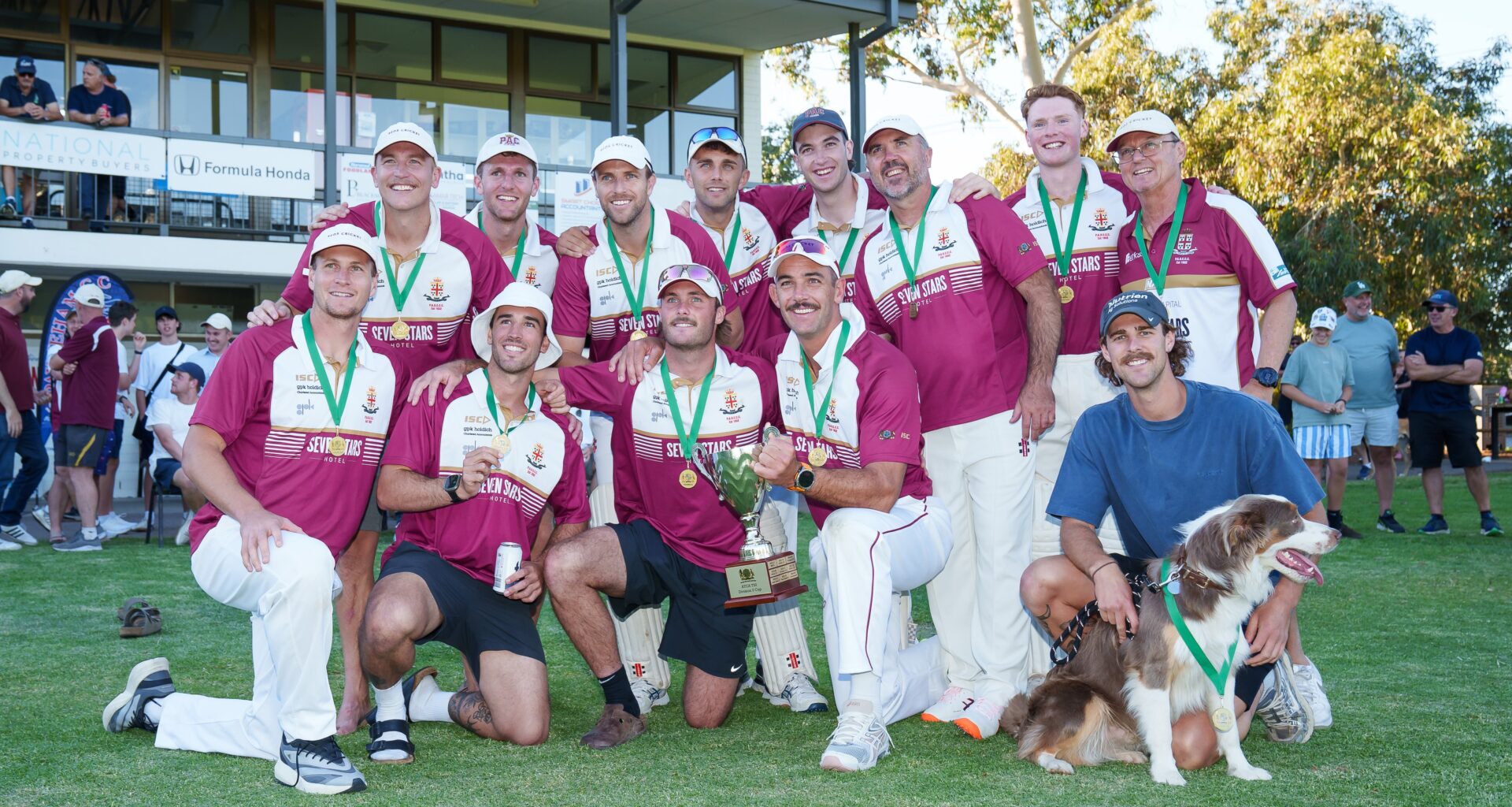 Crows T20 cricket team complete perfect season
