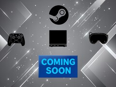 Steam Machine Steam Frame and controller banner showing release date