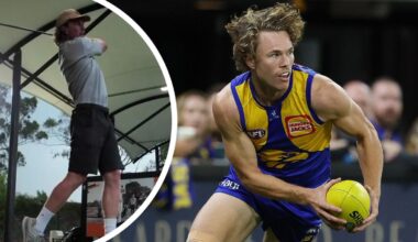 Jayden Hunt: Ex-West Coast Eagle turned golfer misses the mark in ambitious new career