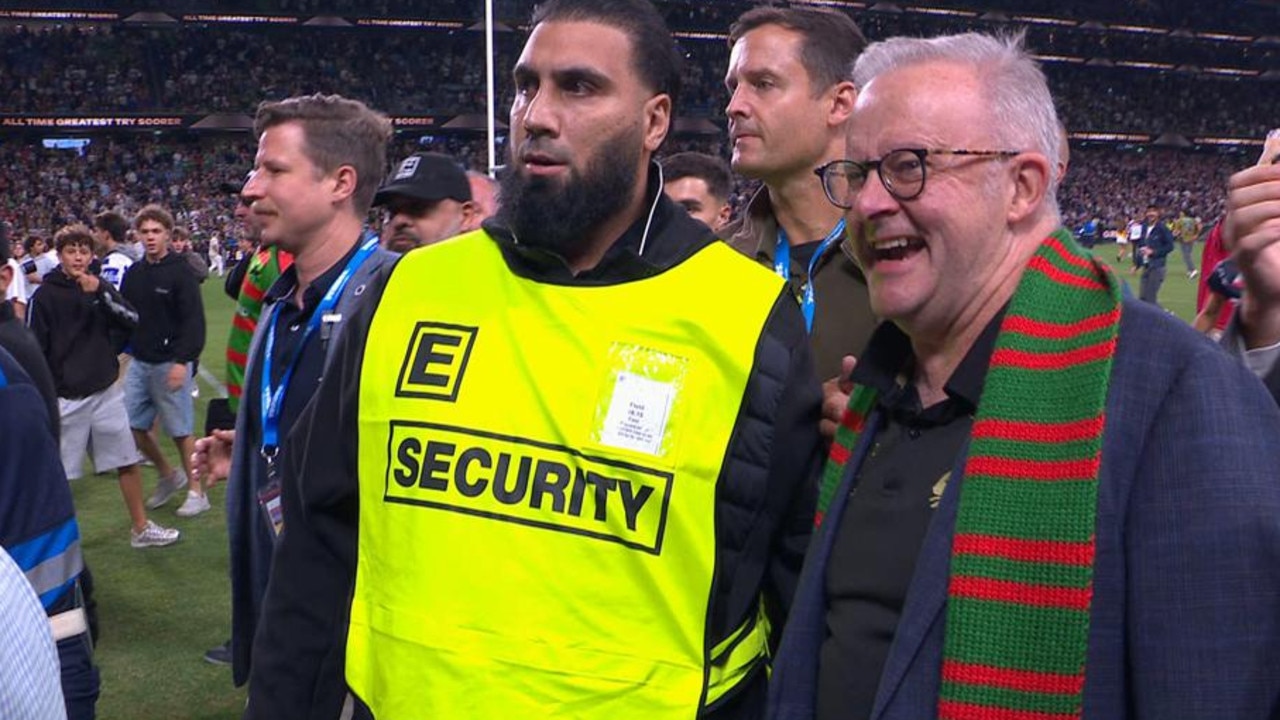 Anthony Albanese on $5500 fine for storming field, Alex Johnston record, Rabbitohs vs Roosters, Round 2