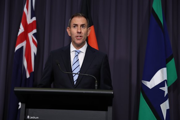 Treasurer Jim Chalmers.