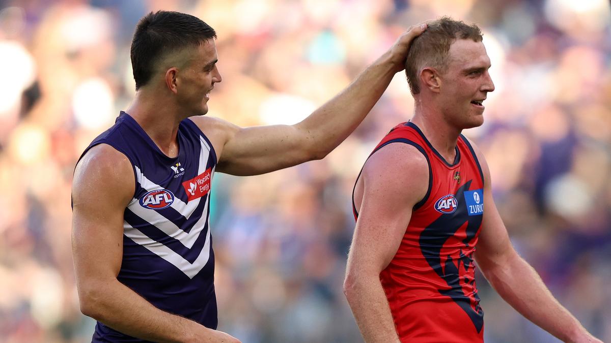 Patrick Voss: Fremantle Dockers forward fined for misconduct amid Harrison Petty confrontation
