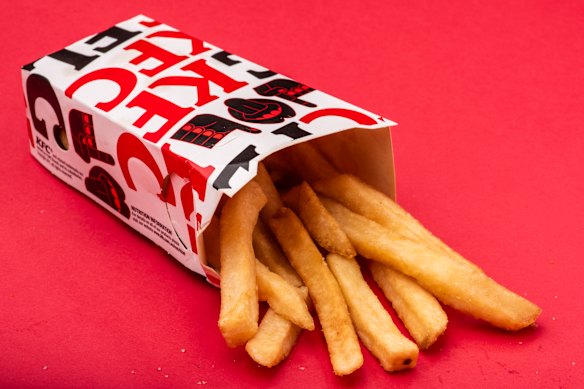 KFC's flavour enhanced chips.