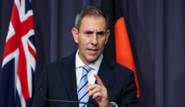 Treasurer Jim Chalmers responds to latest inflation figures; question time returns to Parliament House in Canberra