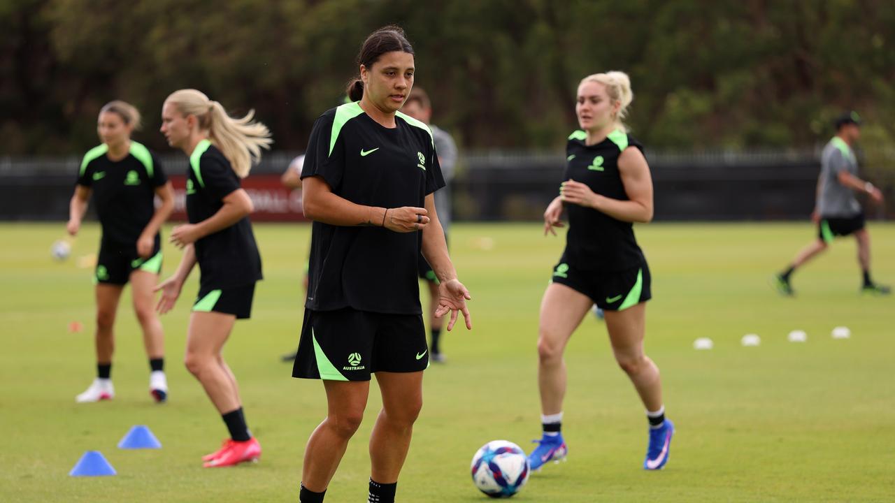 when do the Matildas play?, team news, injury updates, Sam Kerr and Joe Montemurro press conference, Mackenzie Arnold and Mary Fowler fitness, latest news, video, highlights
