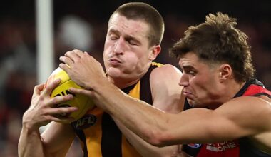 Josh Ward comments on failed Zach Merrett trade, Hawthorn Hawks, Essendon Bombers, latest news