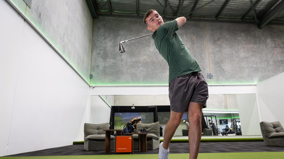 Fremantle scores a hole in one with new 24/7 golf gym led by 23-year-old Max McCole