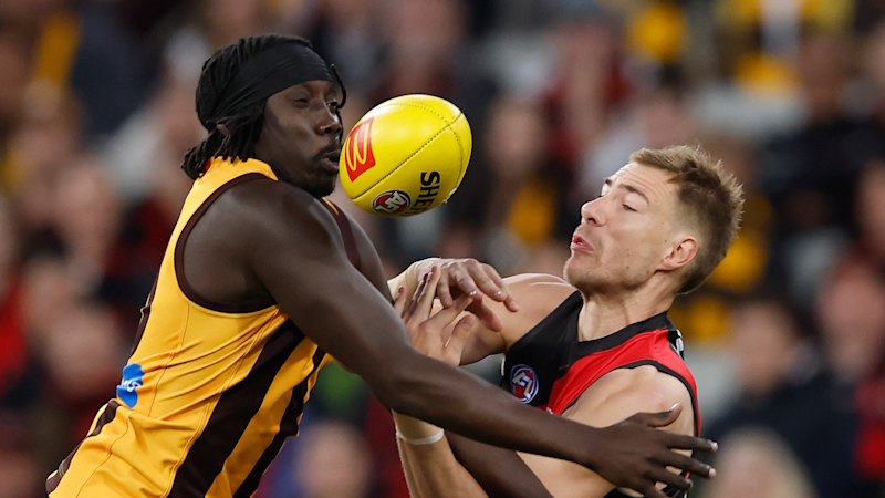 Essendon Bomber defender Ben McKay hits back at Matthew Lloyd’s criticism as unwanted record looms
