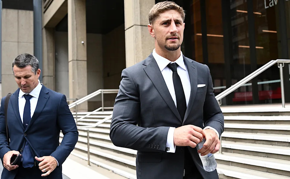 Zac Lomax, pictured here departing the NSW Supreme Court.