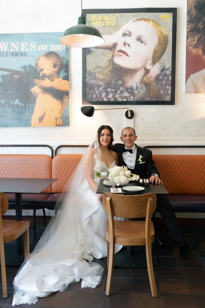 The wedding of Kiara Di Tullio and Michele Stelliano.