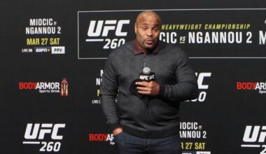 Daniel Cormier nearly quit reality show after on-set knife incident