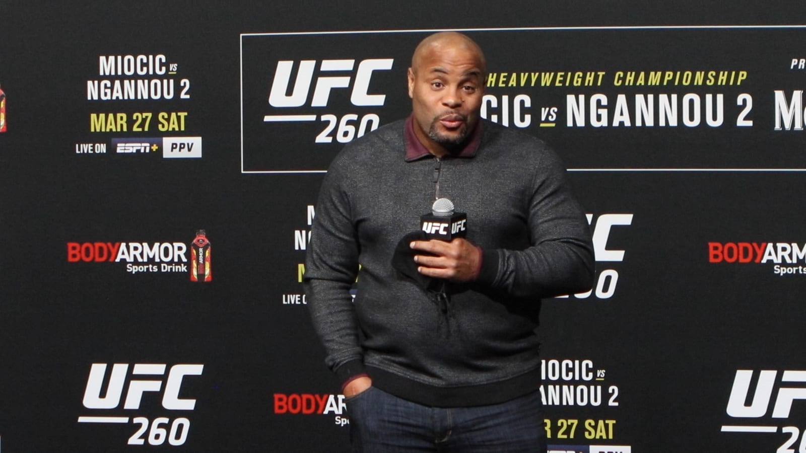 Daniel Cormier nearly quit reality show after on-set knife incident